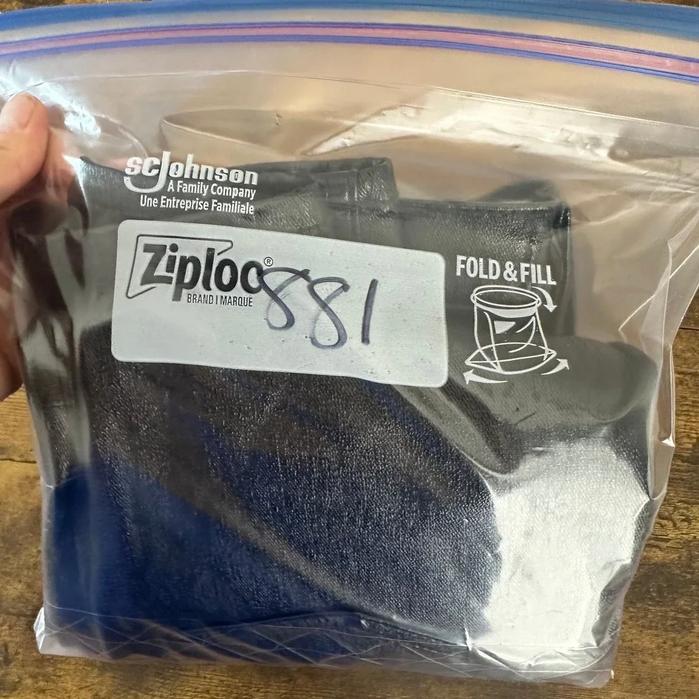 Free People Phoenix coated pants 26 black shiny high rise button fly mob wife - Picture 12 of 12